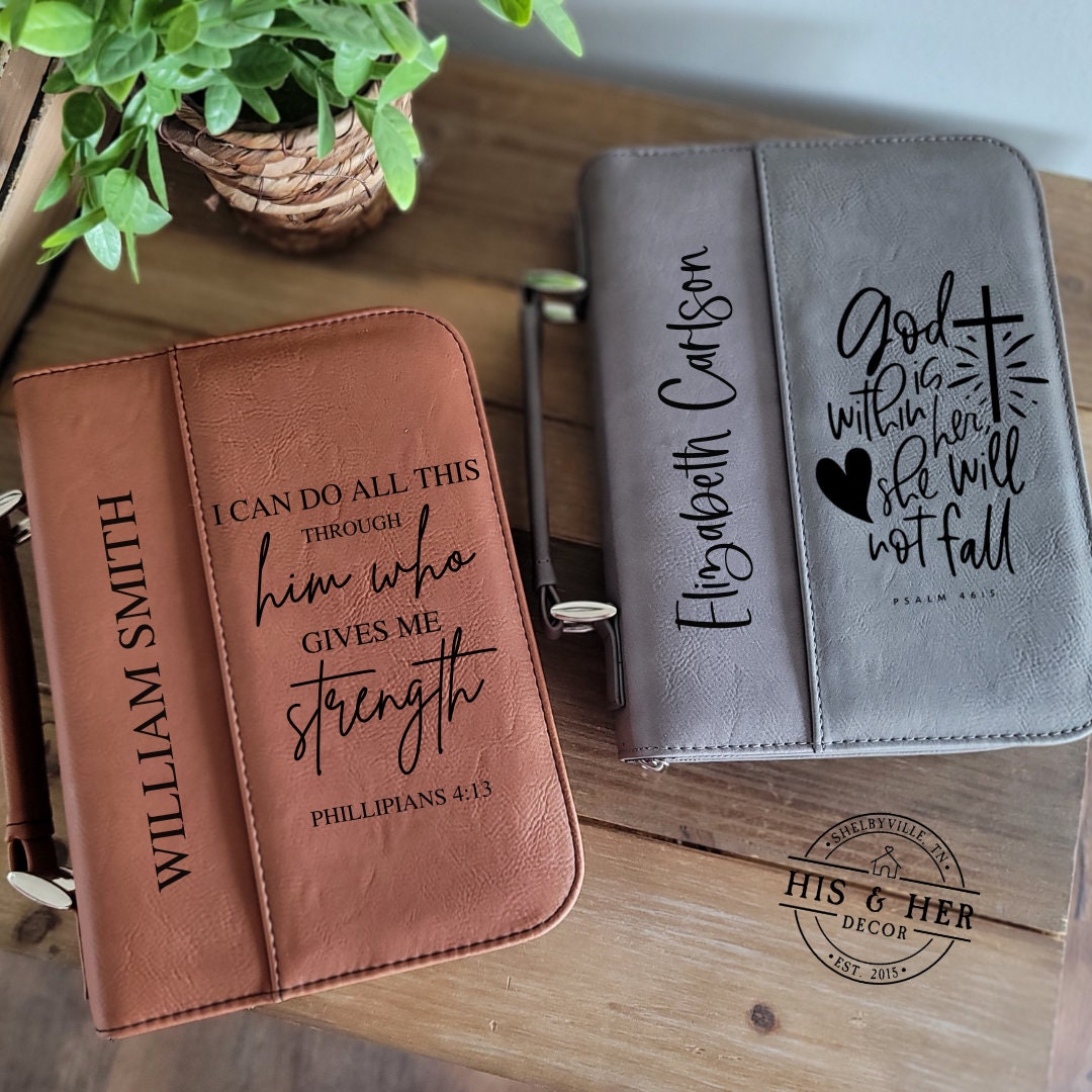 Customized shops Bibles